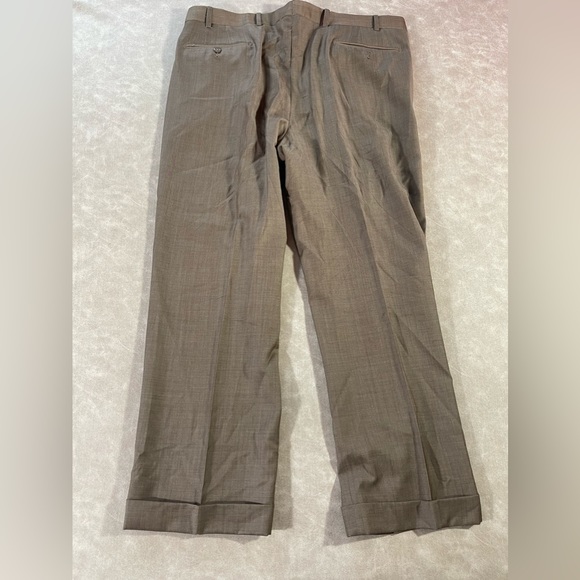 Zanella Brown Dress Pants Men’s 38 - Picture 4 of 8